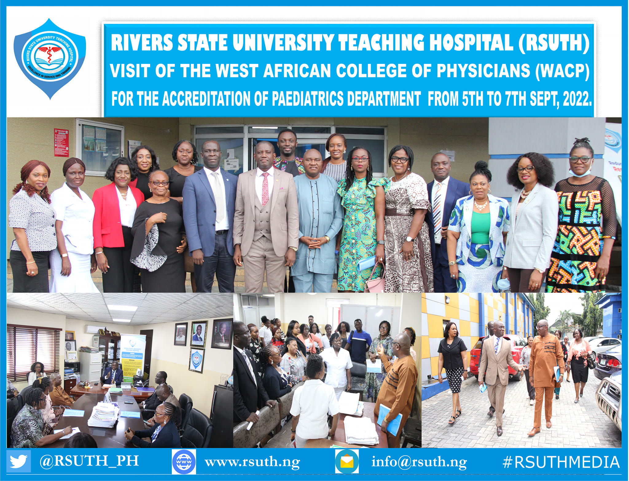 Accreditation Visit of the West African College of Physicians