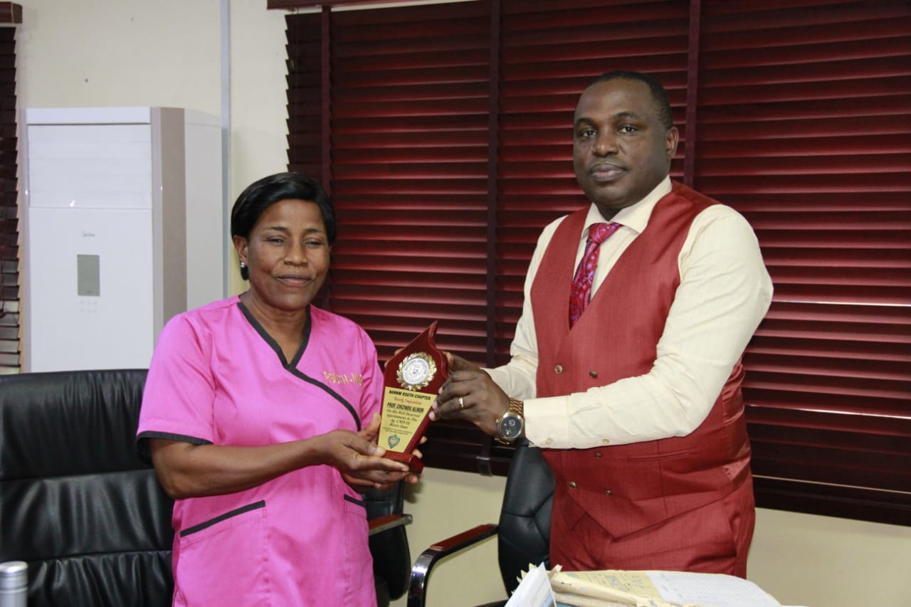 Courtesy visit of The National Association of Nigeria Nurses and Midwives