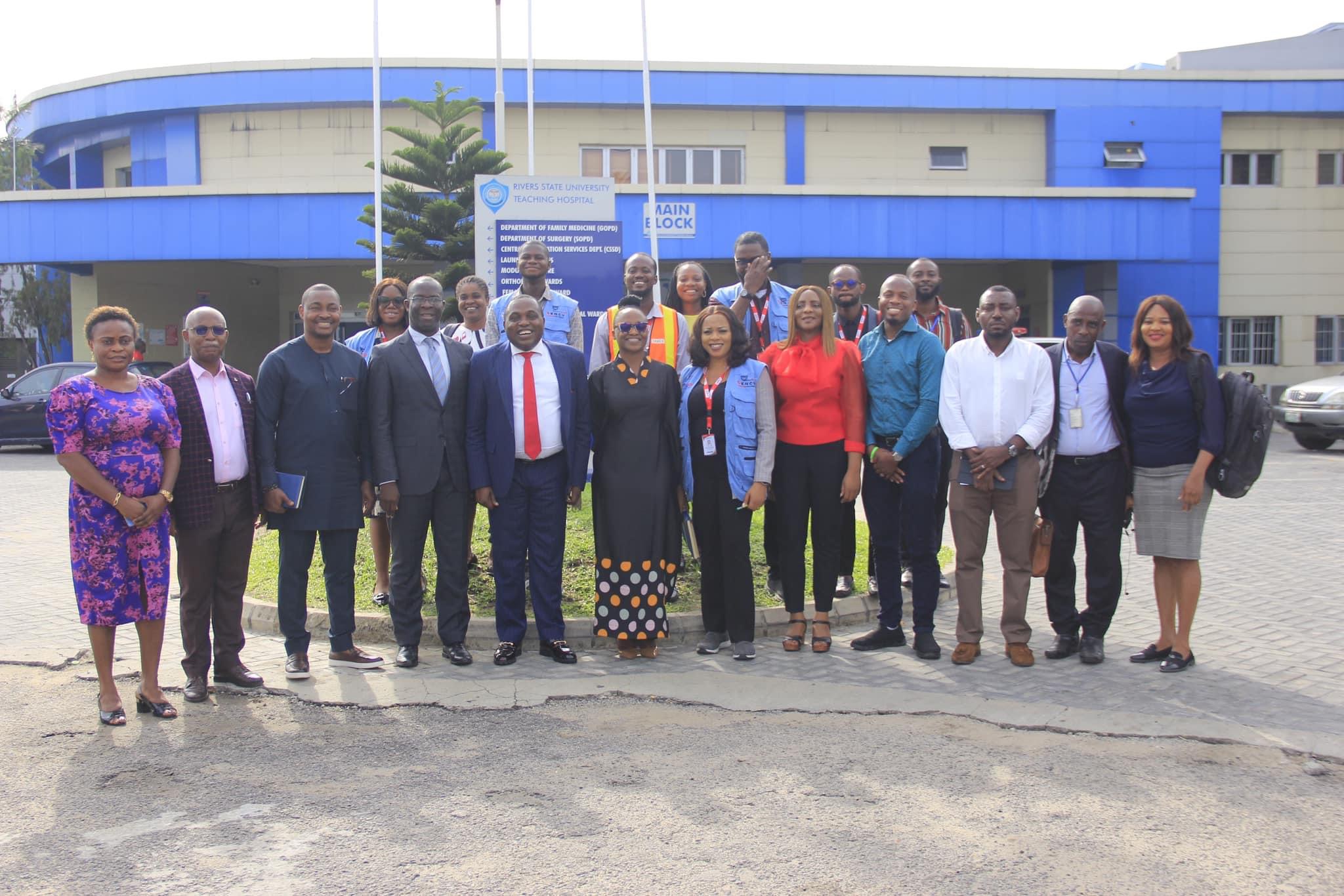 USAID Team Visits Rivers State University Teaching Hospital to Evaluate TB Program